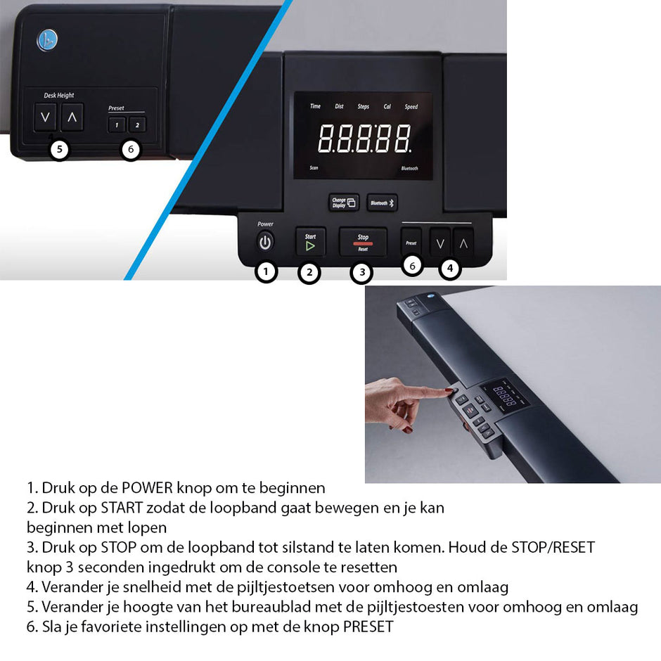 LifeSpan C3-DT7 Power Desk Bike Desk Bike LifeSpan
