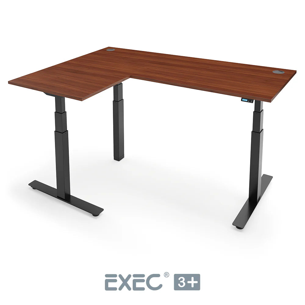 EXEC 3+ Triple Motor L-Shaped Height Adjustable Standing Desk