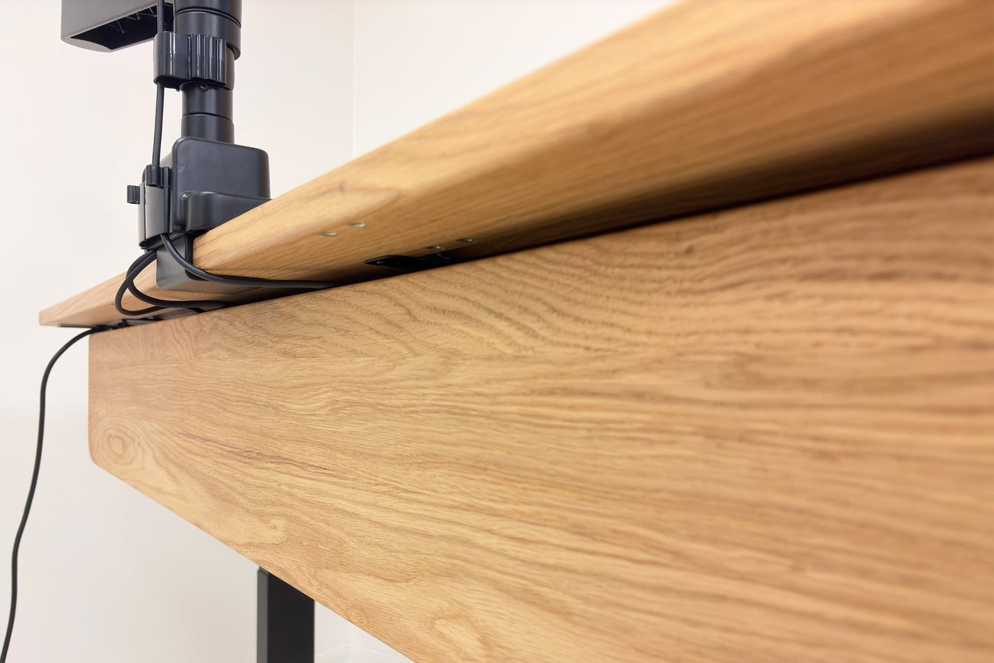 ErgoHide Wooden Cable Cover detail