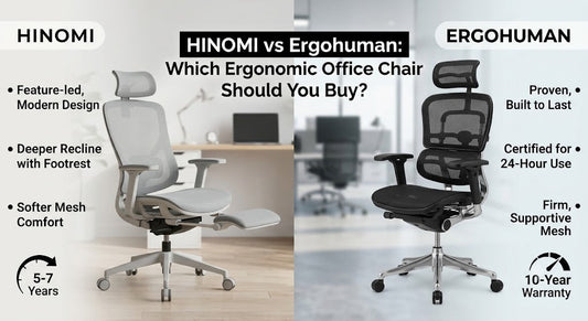 HINOMI vs Ergohuman: Which Ergonomic Office Chair Should You Buy?