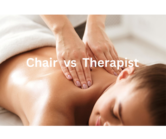 Massage Chair vs Massage Therapist