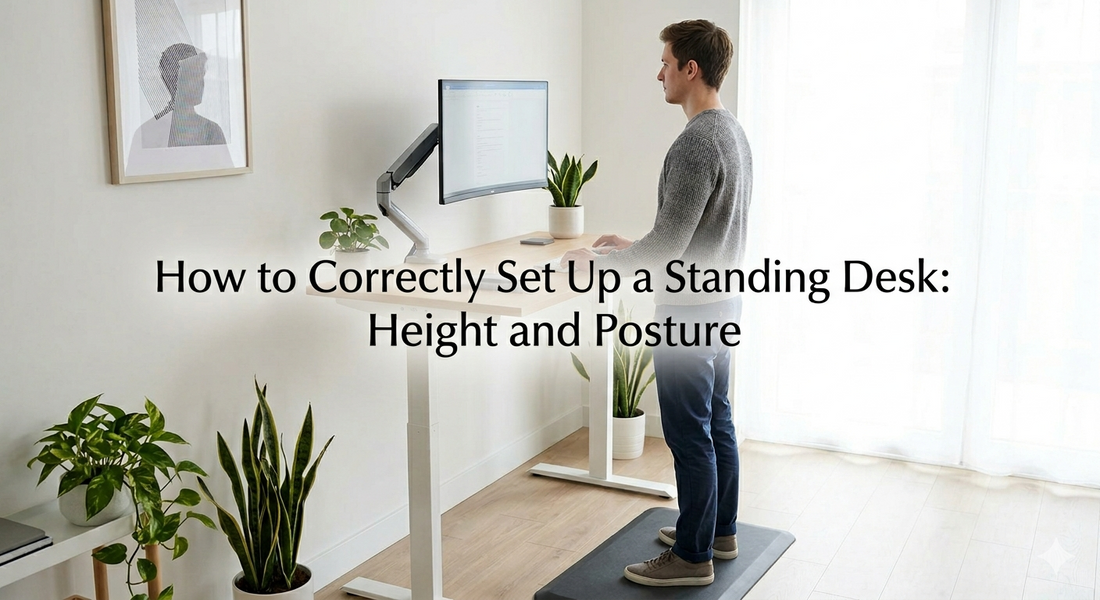 How to Set Up the Perfect Standing Desk: Height, Monitors, and Posture