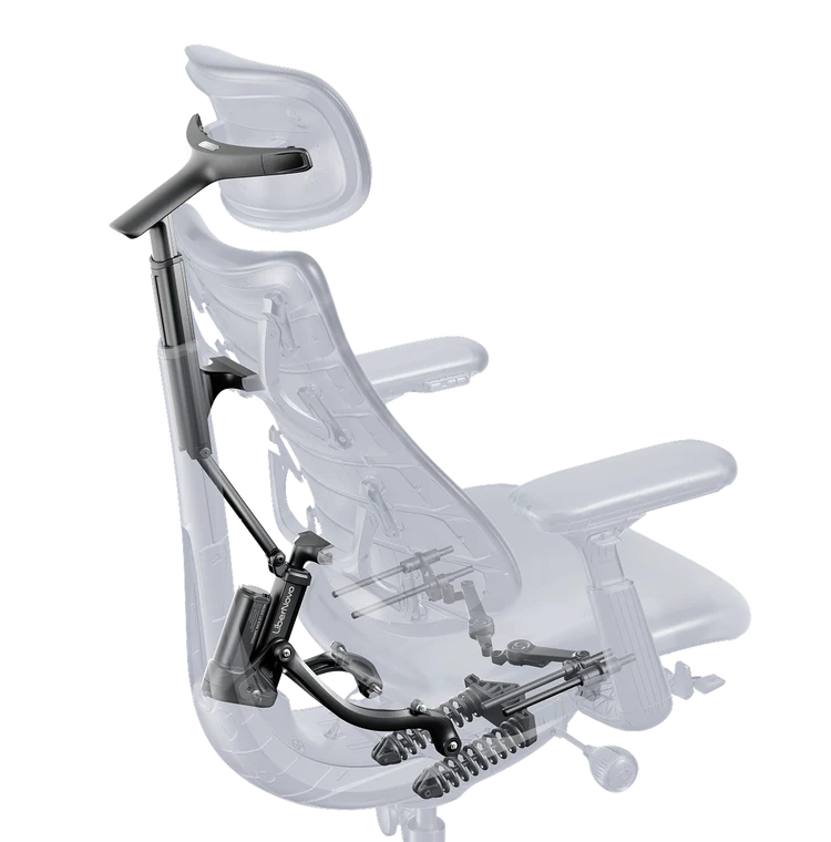 LiberNovo Omni Dynamic Ergonomic Chair – Electric Lumbar Support, SyncroLink Movement & 160° Recline