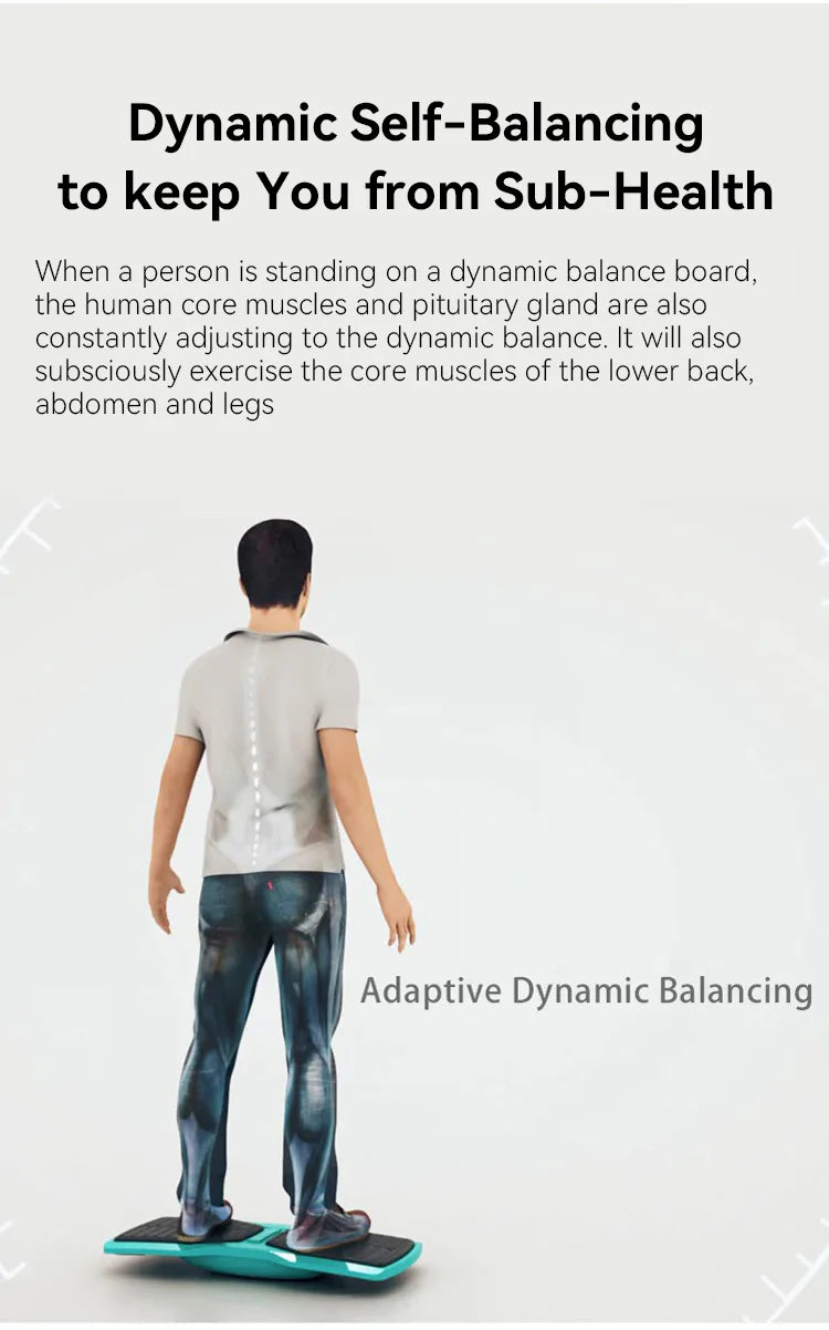 Ergonomic Motor Pedal Balance Board Footrest