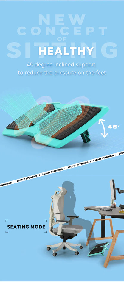 Ergonomic Motor Pedal Balance Board Footrest