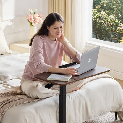 MUSSO AnyDesk D5 Flip-Top Adjustable Standing Desk with Wheels