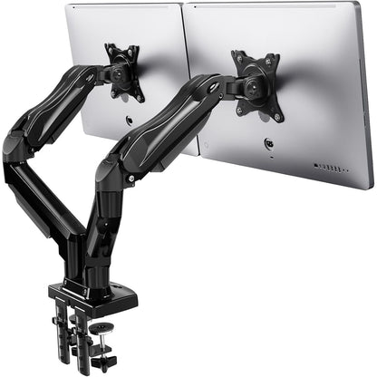 Ergonest Dual Monitor Arm – Adjustable Desk Mount (13–32 in)