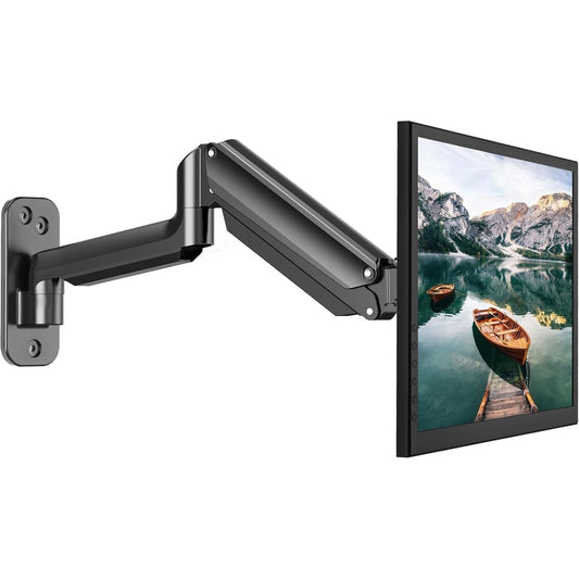 Monitor wall mount, gas spring arm, 17 to 32 inch