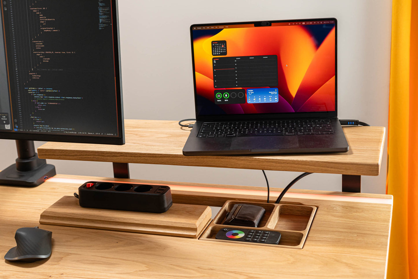 ErgoHide Standing Desk – With Extended Cable Space