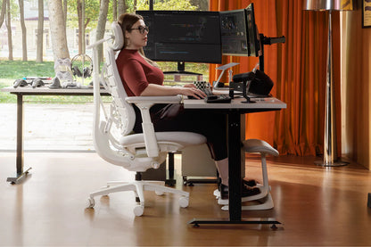 LiberNovo Maxis Ergonomic Chair – Big & Tall Office Chair up to 399 lbs with 160° Recline & Active AirFlow