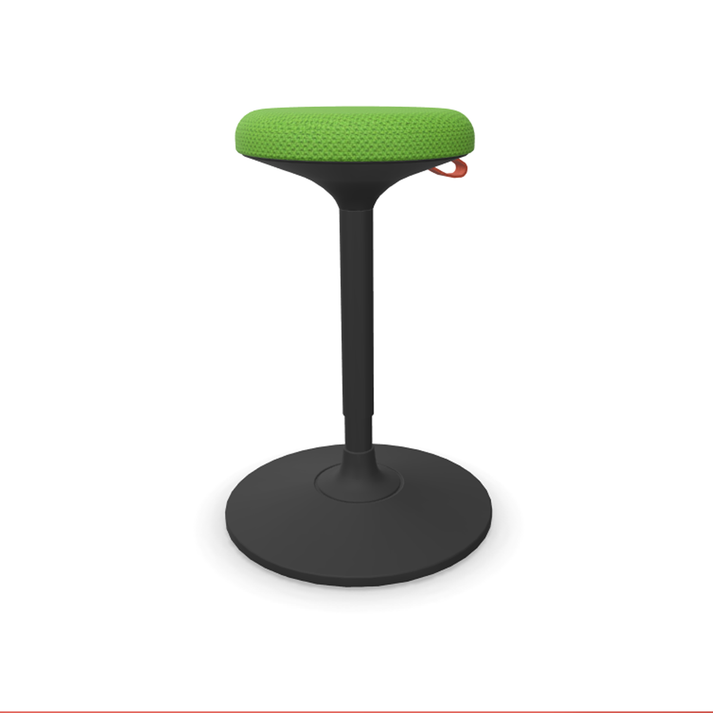 Cloonch Sit-Stand Stool FRISKA Green Alba