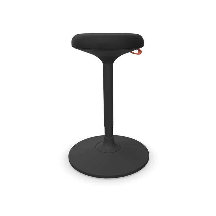 Cloonch Sit-Stand Stool FRISKA Black Alba