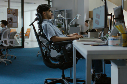 LiberNovo Maxis Ergonomic Chair – Big & Tall Office Chair up to 399 lbs with 160° Recline & Active AirFlow