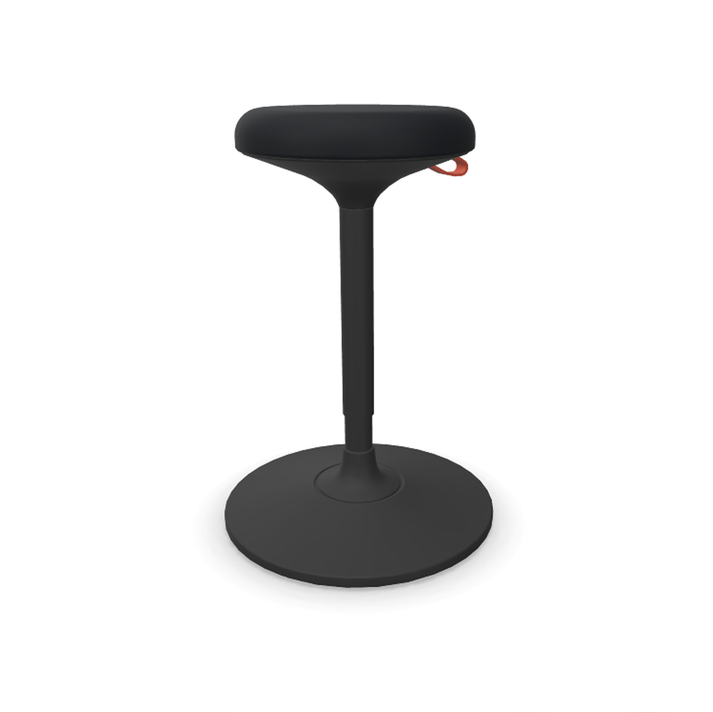 Cloonch Sit-Stand Stool FRISKA Black Era