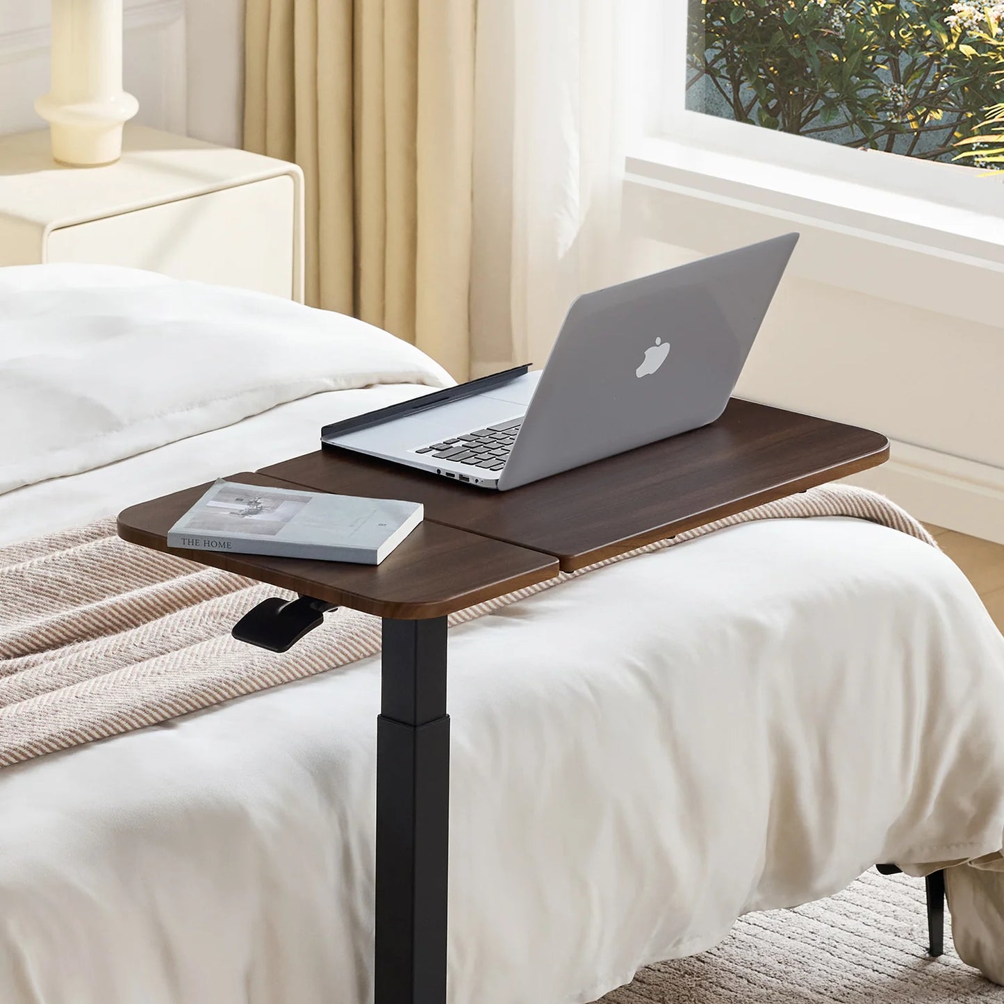 MUSSO AnyDesk D5 Flip-Top Adjustable Standing Desk with Wheels
