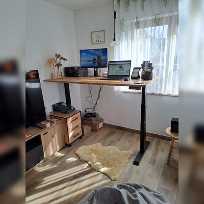 ErgoHide Oak Standing Desk