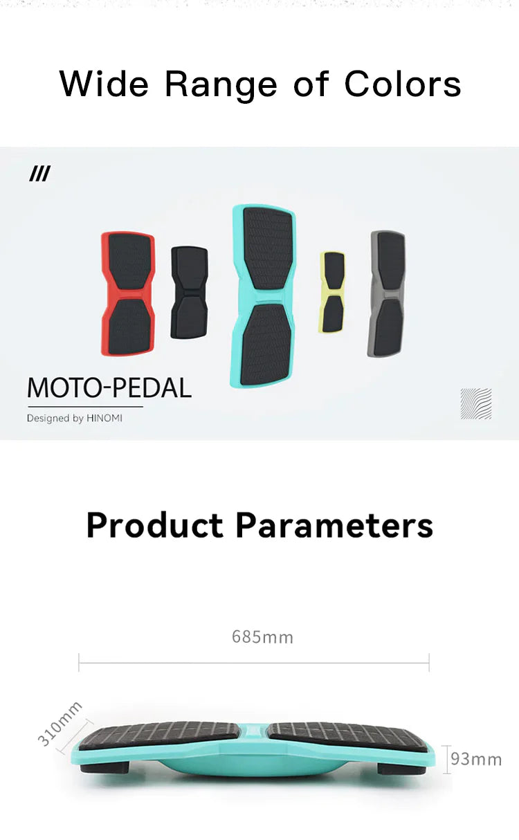 Ergonomic Motor Pedal Balance Board Footrest