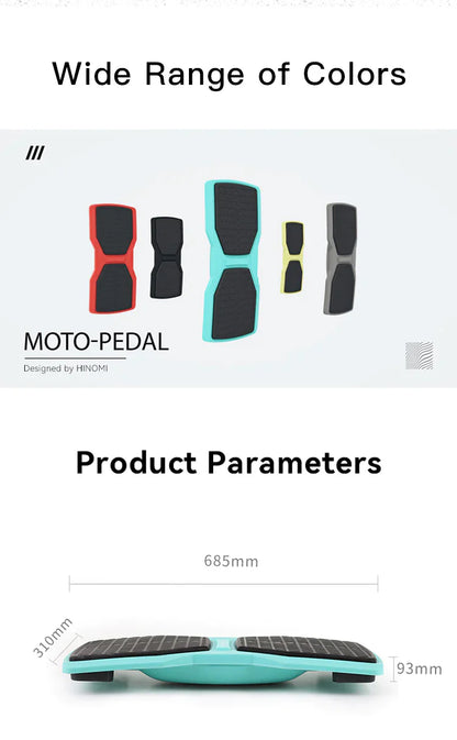 Ergonomic Motor Pedal Balance Board Footrest