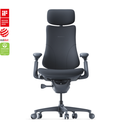 LiberNovo Omni Dynamic Ergonomic Chair – Electric Lumbar Support, SyncroLink Movement & 160° Recline