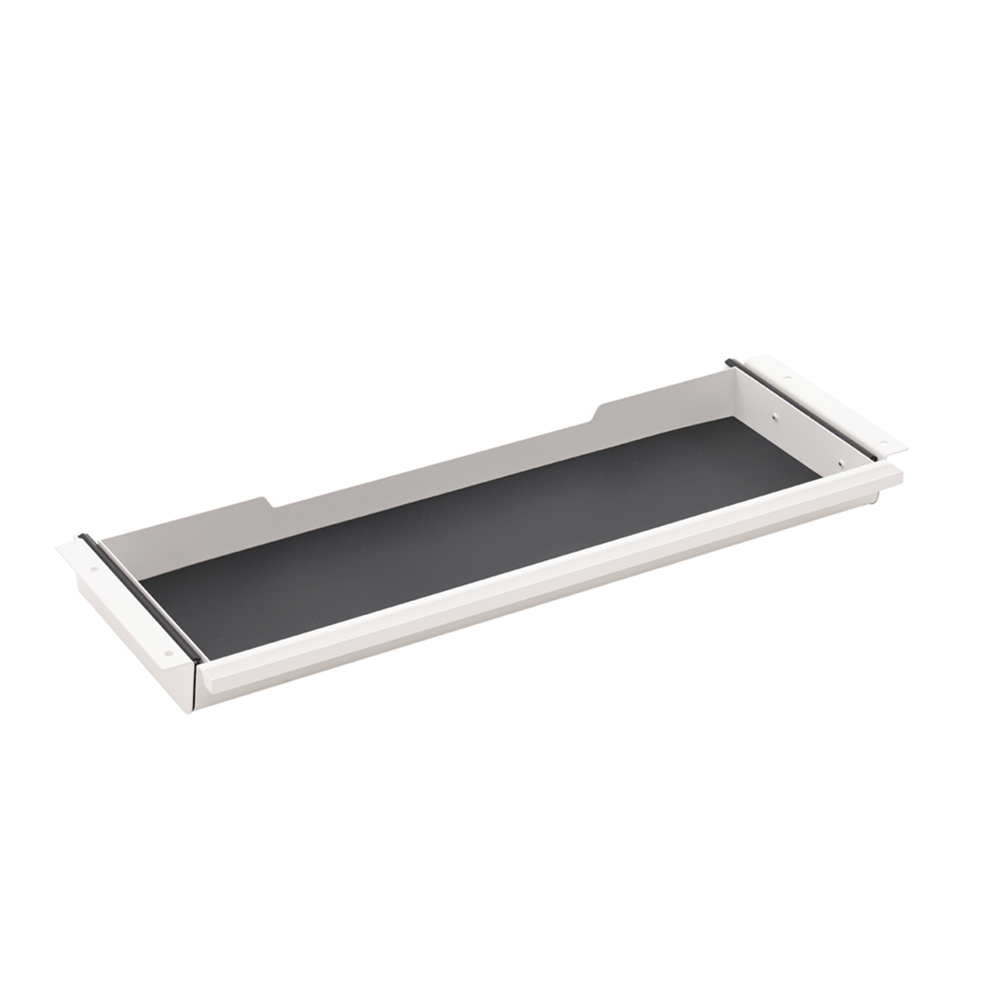 Hexcal Under-Desk Drawer – Ultra-Slim Steel Storage Drawer with Silent Glide for Standing Desks