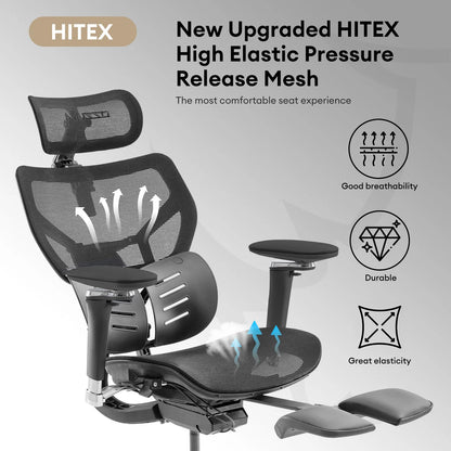 MUSSO X700 Ergonomic Office Chair with GlideTrack Technology