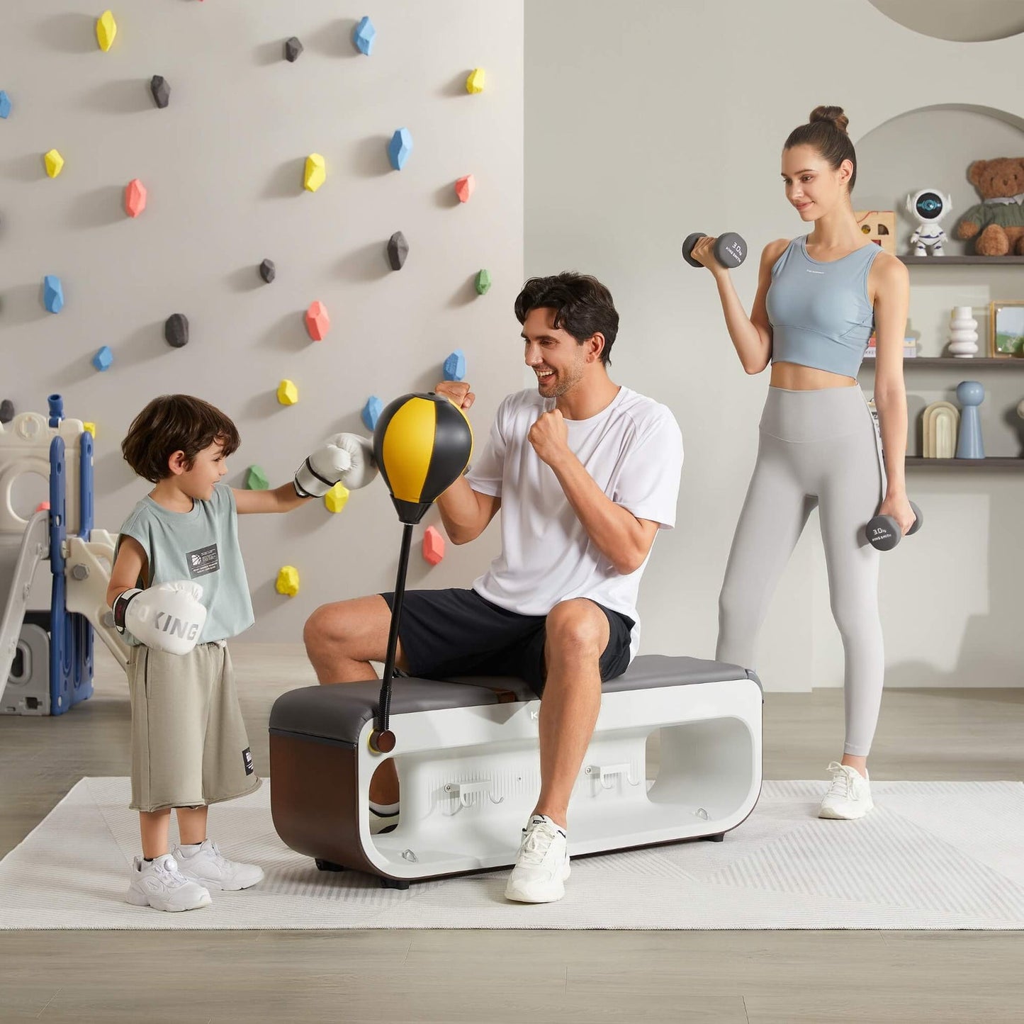 King Smith Fitness Tone-Up Workout Bench