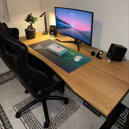 ErgoHide Oak Standing Desk