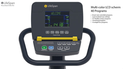 LifeSpan R5i Self-Generating Fitness Light Bike LifeSpan