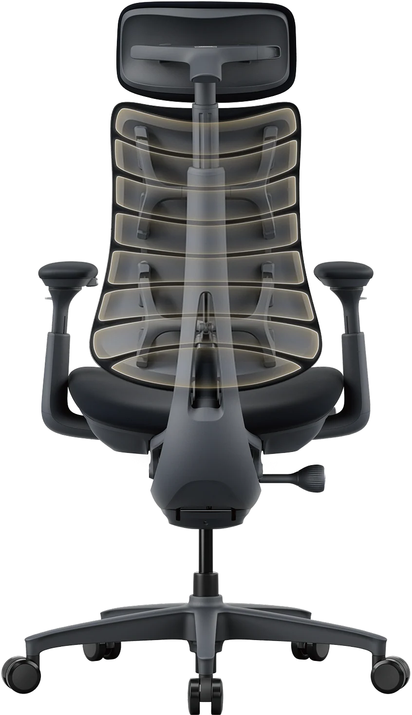 LiberNovo Omni Dynamic Ergonomic Chair – Electric Lumbar Support, SyncroLink Movement & 160° Recline