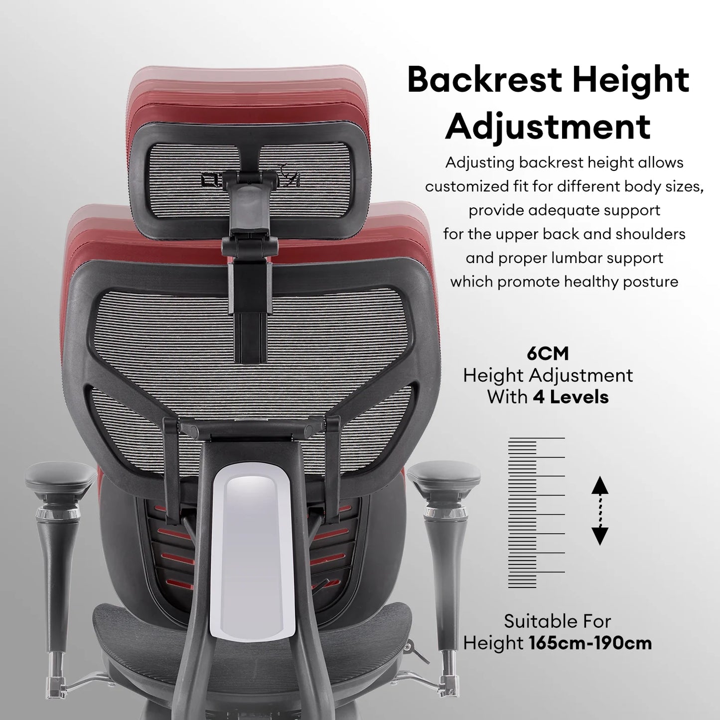 MUSSO X700 Ergonomic Office Chair with GlideTrack Technology