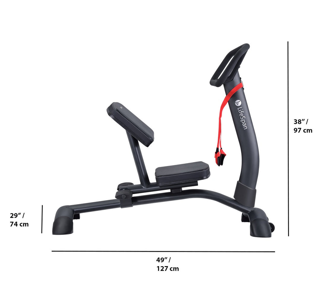 LifeSpan Fitness Pro Stretchmaster SP1000 Exercise Bench LifeSpan