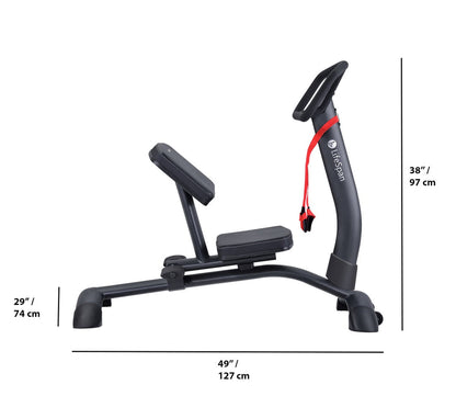 LifeSpan Fitness Pro Stretchmaster SP1000 Exercise Bench LifeSpan