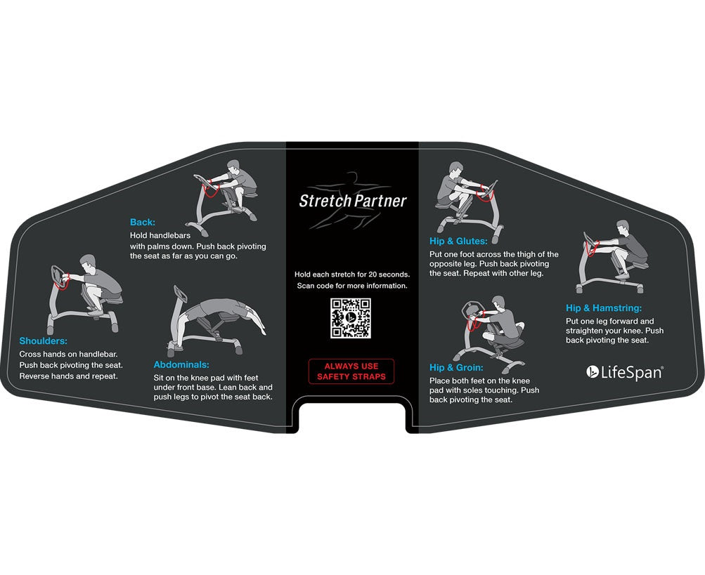 LifeSpan Fitness Pro Stretchmaster SP1000 Exercise Bench LifeSpan