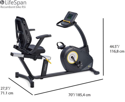 LifeSpan R5i Self-Generating Fitness Light Bike LifeSpan