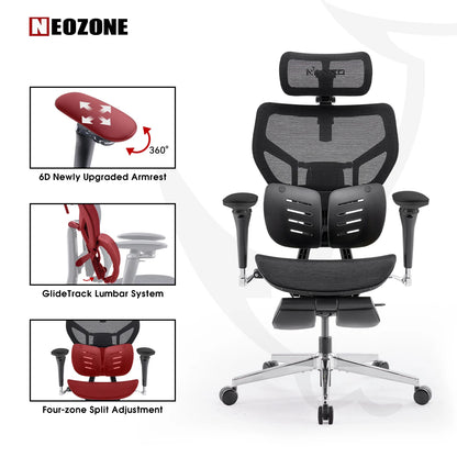 MUSSO X700 Ergonomic Office Chair with GlideTrack Technology