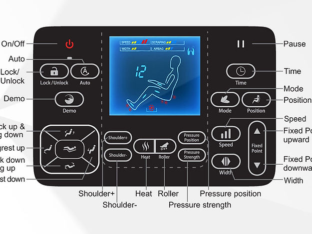 V-Comfort XAVIER 3D Massage Chair V-comfort