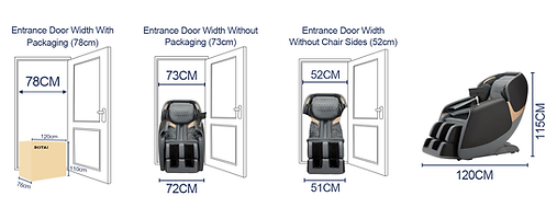 Rotai (M610 Pro) 3D SL Full Body Shiatsu Massage Chair Rotai