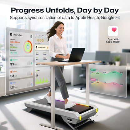 UREVO CyberPad Under-Desk Walking Pad for Office