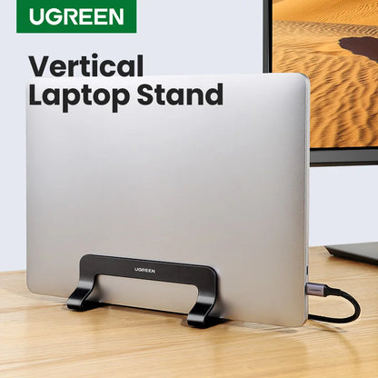 Ergonest Portable Vertical Laptop Stand – Aluminium