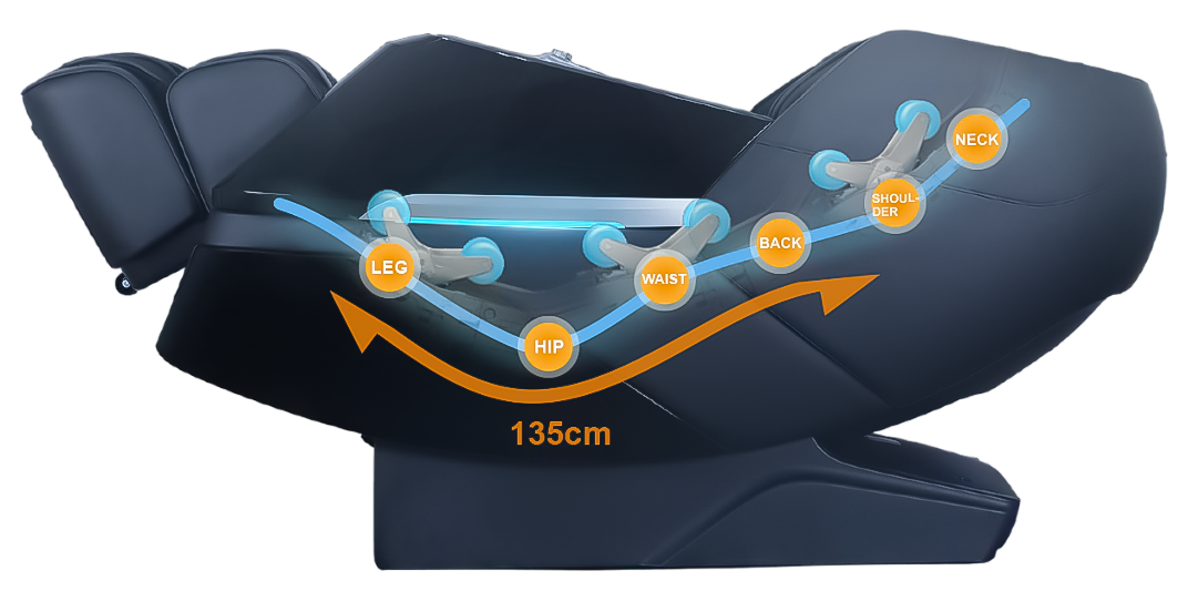 V-Comfort Dreamliner 4D Hyperbolic SL Full Body Shiatsu Massage Chair Massage chair V-comfort