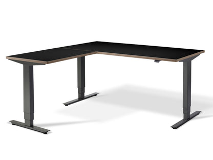 Stockholm Height Adjustable Corner Desk(With Bluetooth Control)