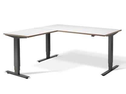 Stockholm Height Adjustable Corner Desk(With Bluetooth Control)