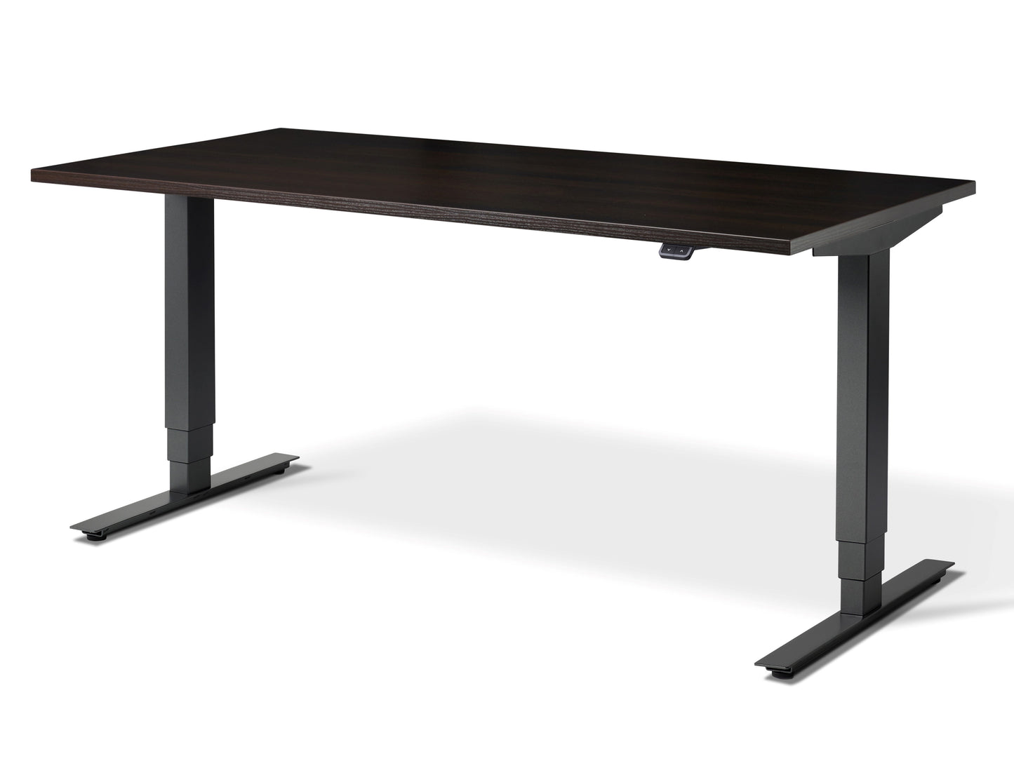 Stockholm Heavy-Duty Standing desk (with Bluetooth control) Desks FRISKA Anthracite Sherman Oak Black