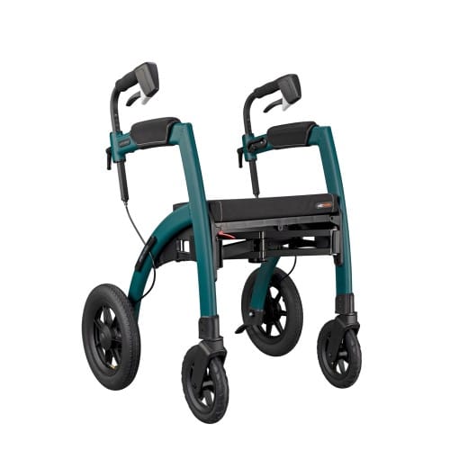 Rollz Motion Performance All-Terrain Rollator with Air Tires Rollator Rollz