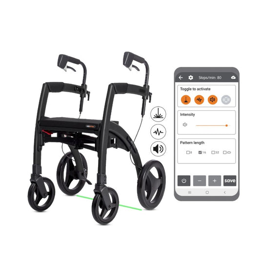 Rollz Motion Rhythm: Parkinson Rollator with Customizable Cues