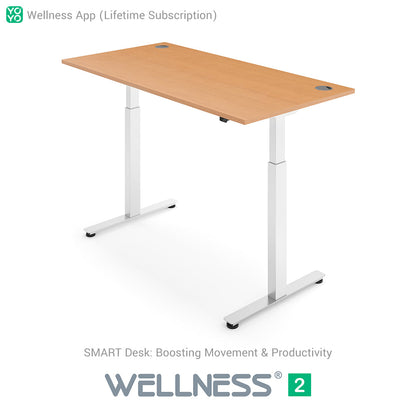 WELLNESS 2 Smart Dual-Motor Standing Desk