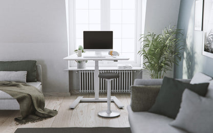 Flytta Mono – large H-foot desk setup