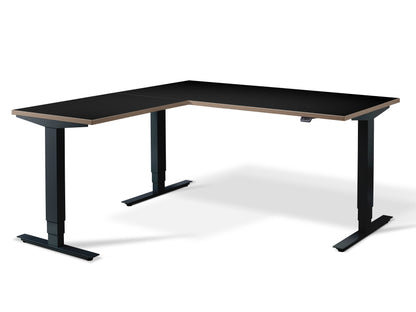 Stockholm Height Adjustable Corner Desk(With Bluetooth Control)