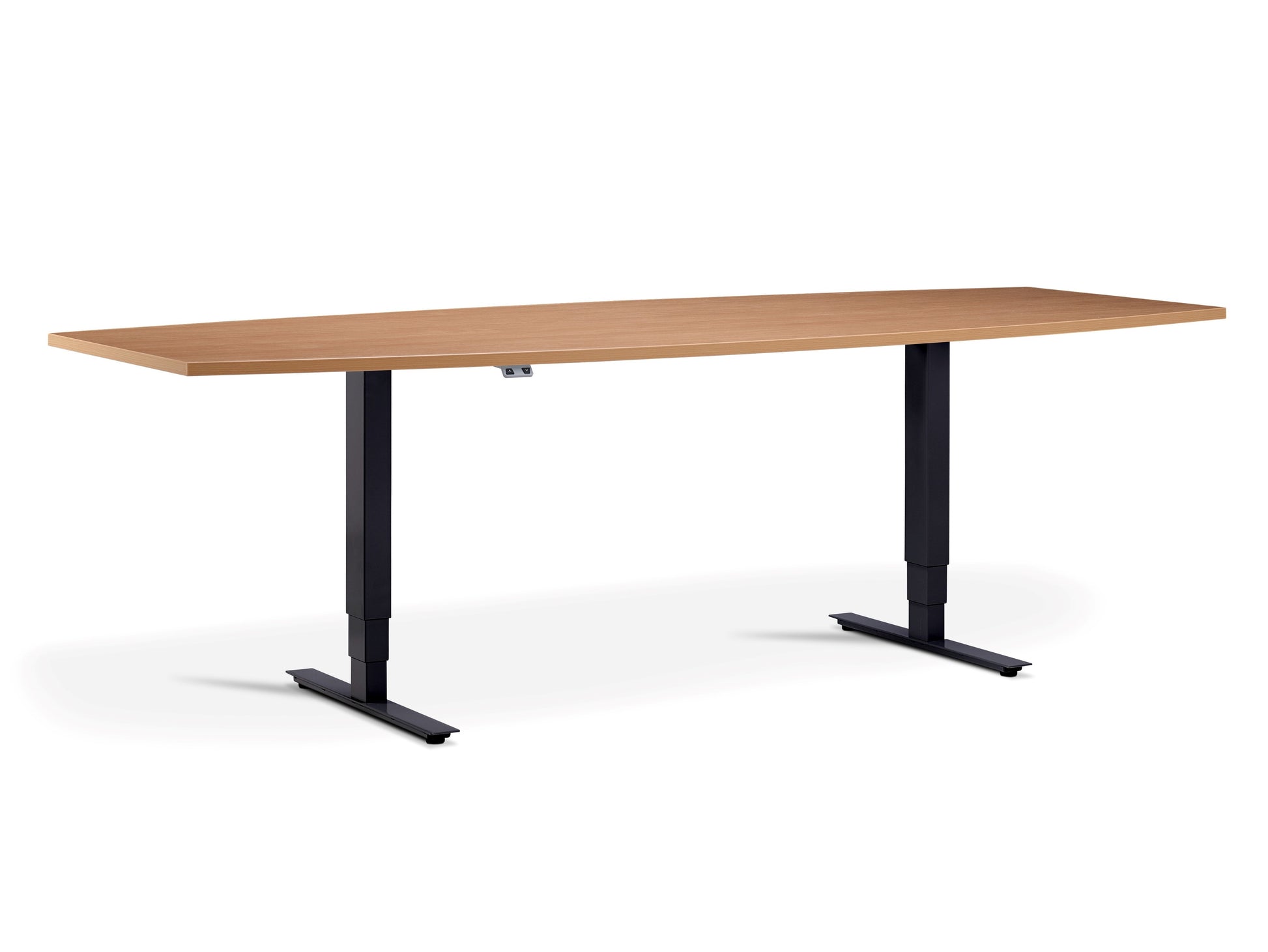 Stockholm Sit-Stand Meeting Table - Barrel Style (With Bluetooth Control) FRISKA