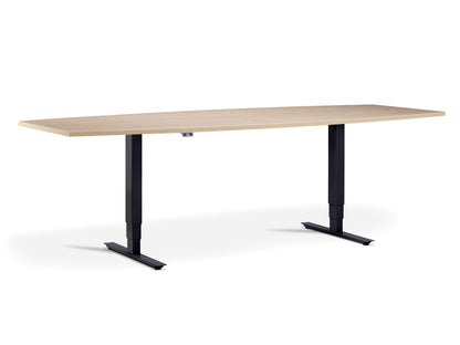 Stockholm Sit-Stand Meeting Table - Barrel Style (With Bluetooth Control) FRISKA